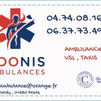 Adonis ambulances  - transport sanitaire Reyrieux